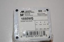 Hammond Manufacturing 1550WQ aluminum enclosure 2.4 x 2.2 x 1.2