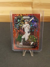 2021 Prizm Baseball JAKE CRONENWORTH RC Red Donut Prizm /99 - Padres Tier III