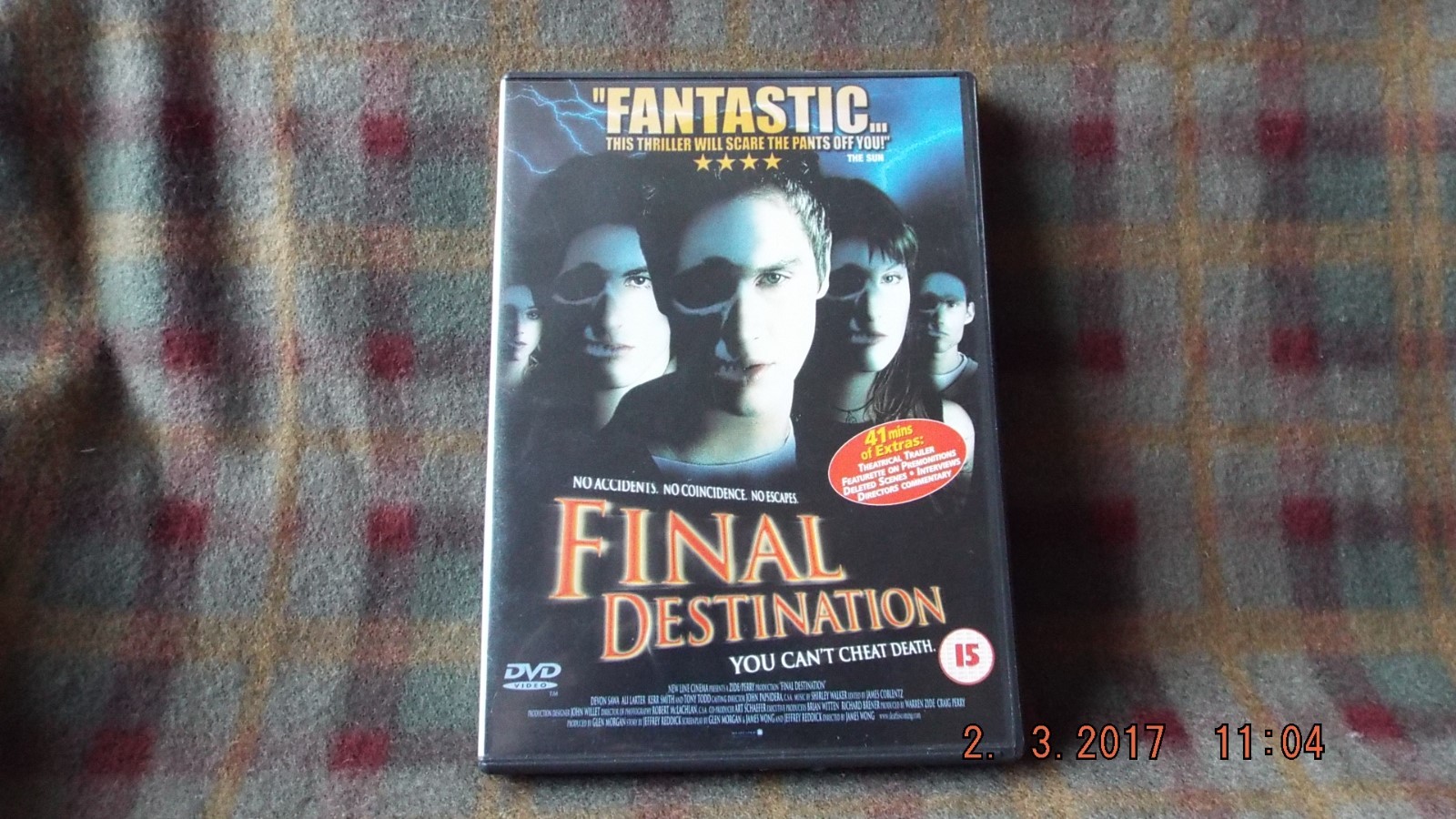 FINAL DESTINATION DVD