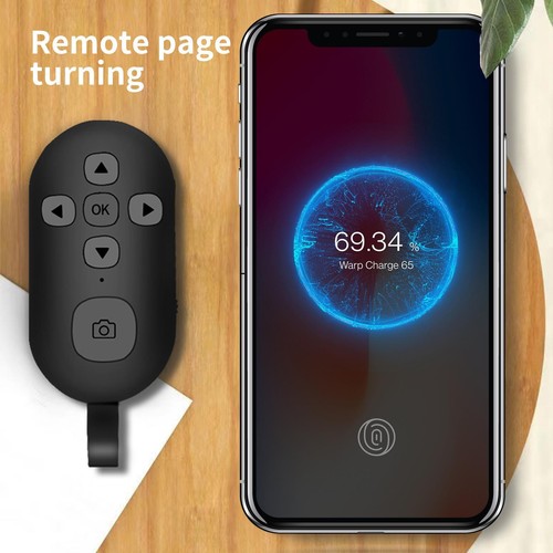 Phone Remote Controller Wireless Camera Shutter Selfie Button Clicker Rechargeab - Picture 10 of 15