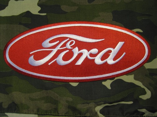 PARCHE DE TELA GRANDE FORD TAMAÑO TRASERO HIERRO ROJO ENCENDIDO/COSTURA EN FORD TRACTOR SERIE N - Imagen 2 de 17