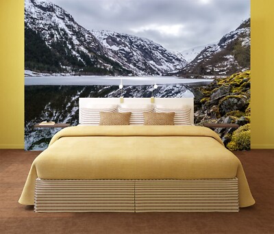 3D Snow Mountain ZHUA10299 Wallpaper Wall Murals Removable Self-adhesive Ann 24