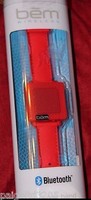 Bem Wireless Bluetooth Wearable Speaker Phone Band Hl2331c Red Bem Wireless Bluetooth Wearable Speaker Phone Band Hl2331c Red