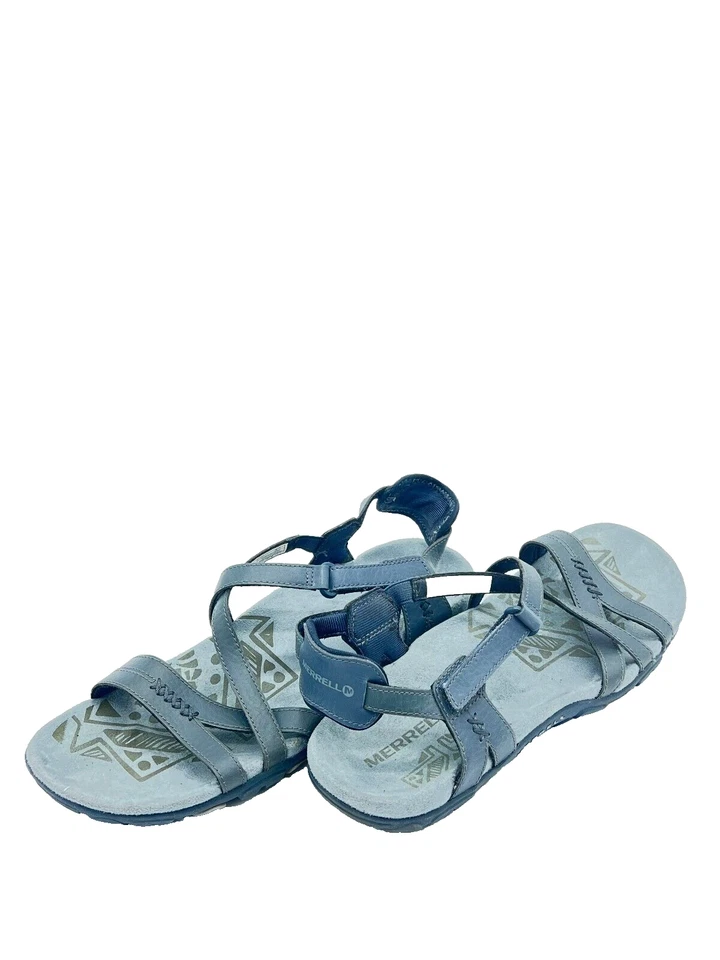 Merrell Sandspur Rose Sandalias Azules Para Mujeres T.39 US.8 UK.6 - Imagen 4 de 4