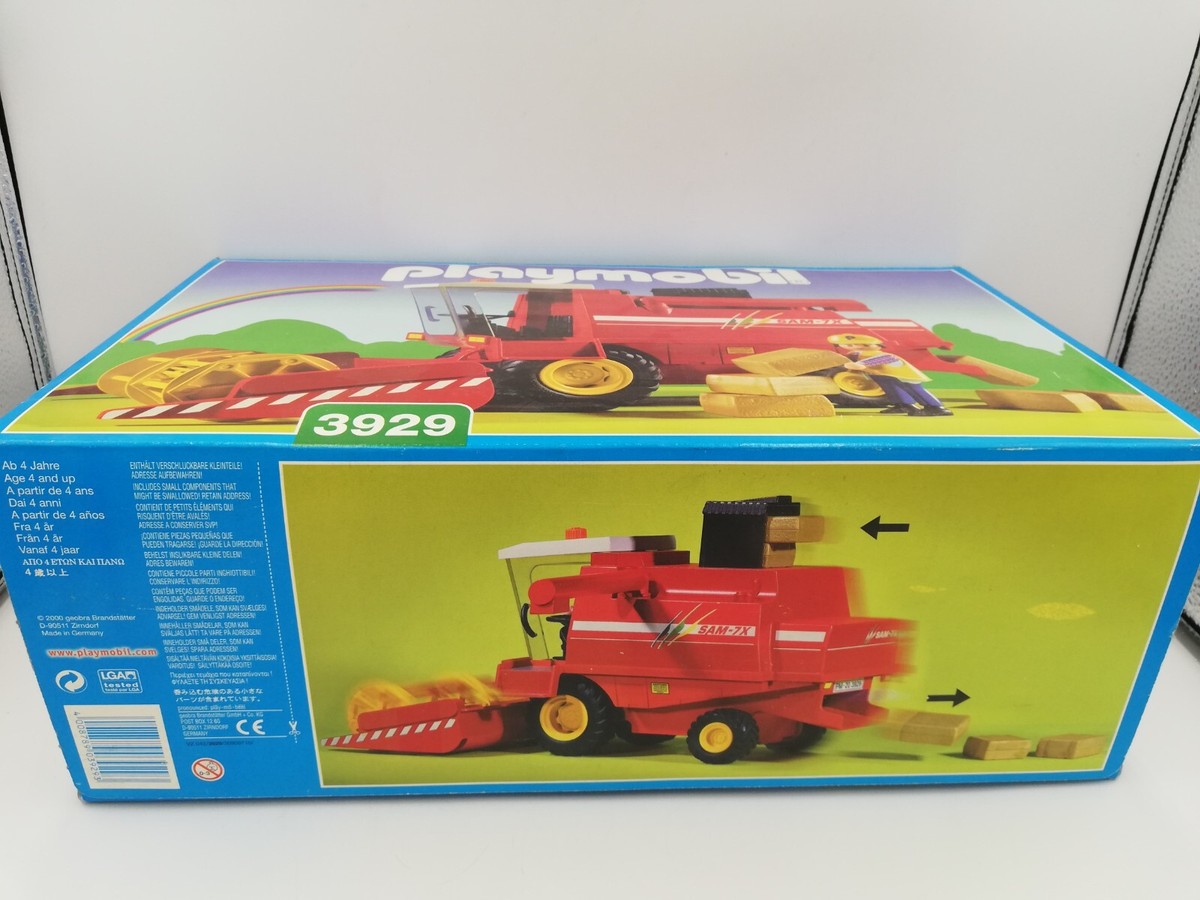 Playmobil 3929 Combine Harvester HTF New Sealed UK