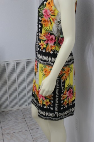 Gabby Skye Women dress size 8 multicolor yellow black pink polyester NWT - Picture 2 of 10