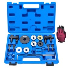 Camshaft Crankshaft Engine Timing Tool Kit, 19PC Set Compatible with Audi VW ...