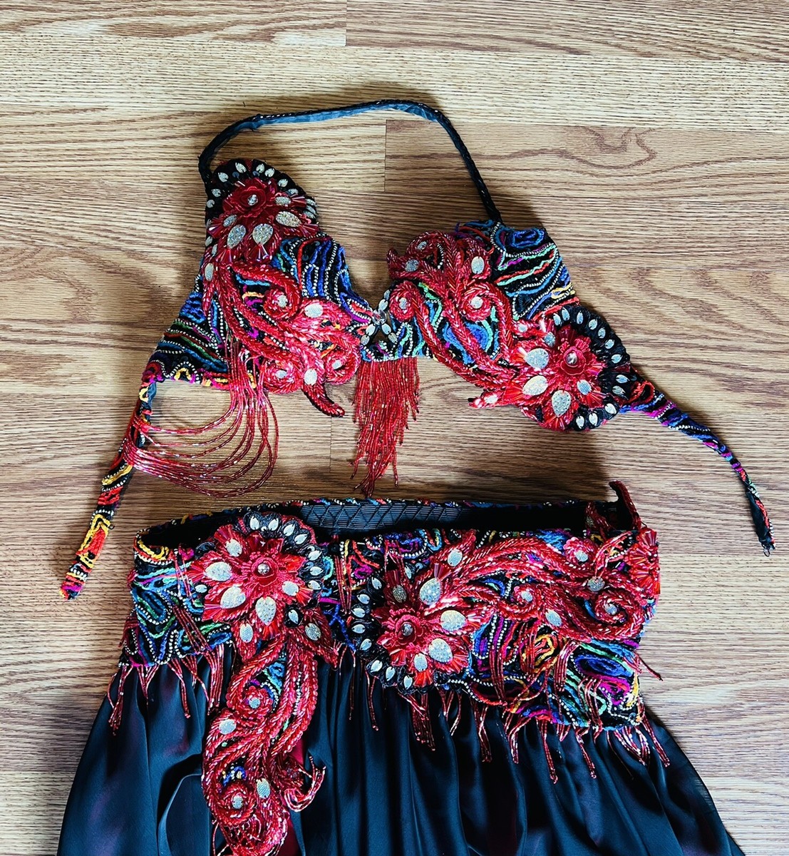 Bella Bellydance Costume: Unique color and shine! | eBay