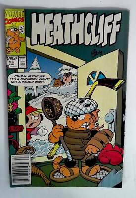 Heathcliff #56 Marvel Comics (1991) FN/VF Newsstand 1st Print Comic Book