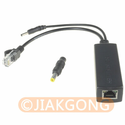 12pcs Active PoE Splitter Power Over Ethernet 48V to 5V 2.4A IEEE802.3af