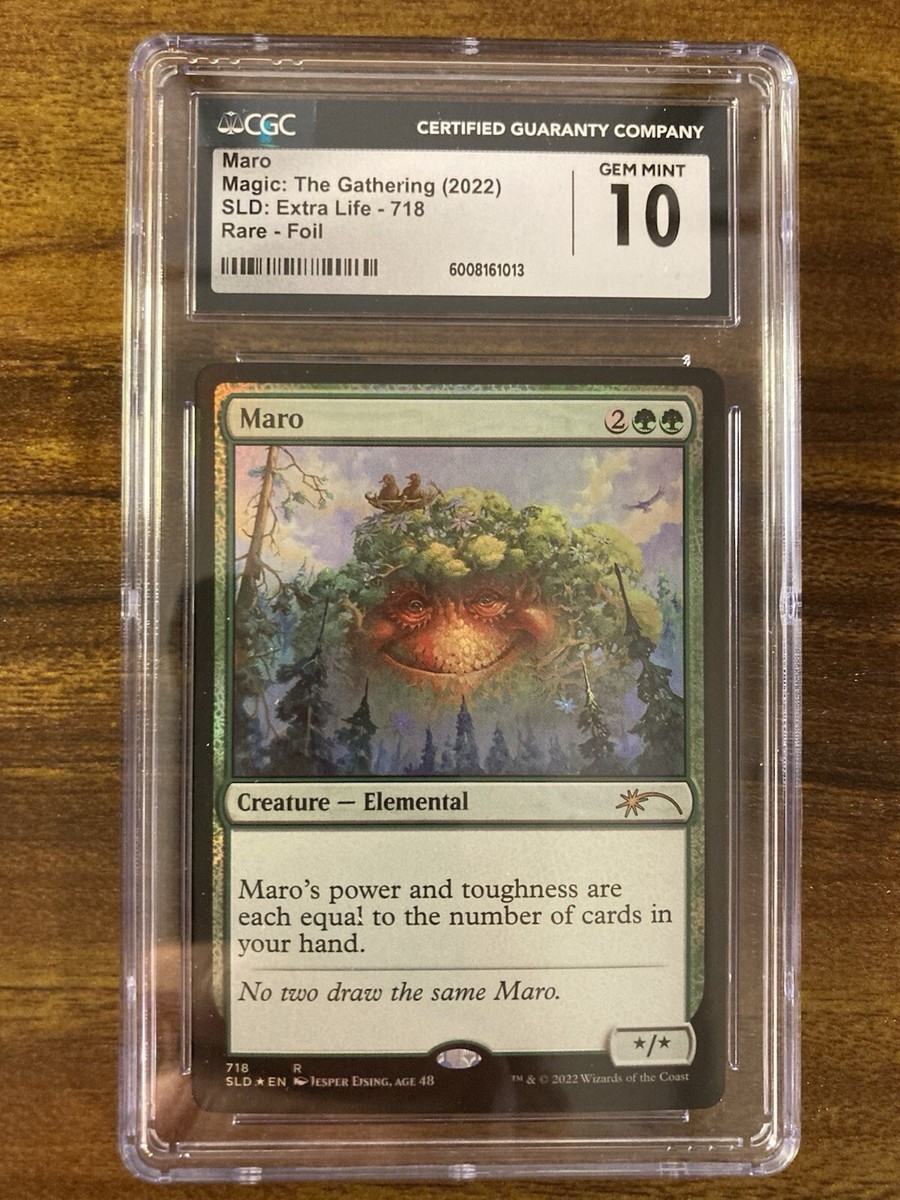 MTG✨MARO🌈FOIL Card SET✨SLD Extra Life CGC 10 GEM MINT RARE