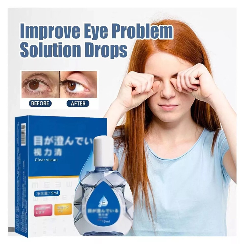 15X Anti Fatigue Eye DropsJapanese Eye Drops,AntiFatigue Clear