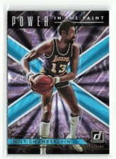 Wilt Chamberlain 2021-22 Donruss Power in the Paint #1 TEAL HOLO LASER Lakers