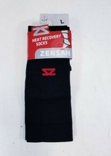 Zensah Heat Recovery Socks - Sz Lg