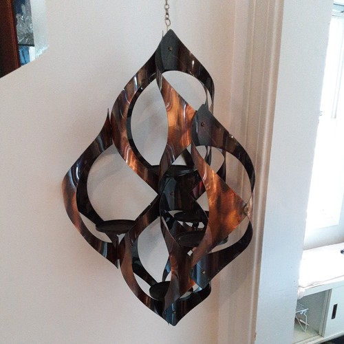 Copper Votive Chandelier READ - Picture 2 of 12