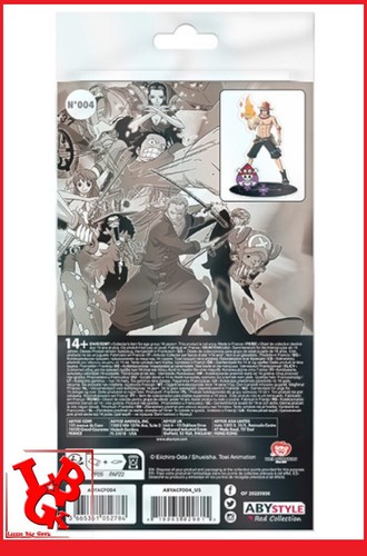 ONE PIECE PORTGAS D. ACE Figure 2D ACRYL Abystyle pvc # NEUF # - Imagen 4 de 4