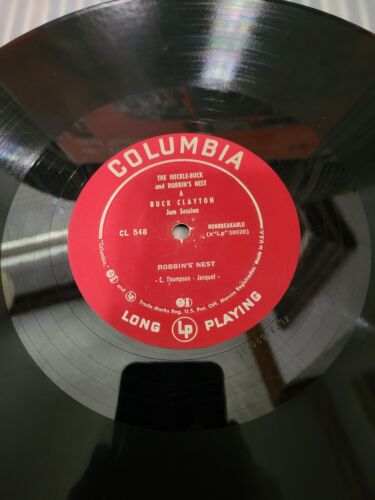Buck Clayton-"The Huckle-buck And Robbins Nest"-Columbia-CL548-VG+ - Picture 3 of 4