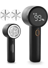 2× Electric Lint Remover Clothes Cleaner Fabric Shaver USB Rechargeable Defuzzer