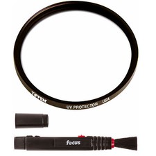 Tiffen 82mm UV Protection Filter and Lens Cleaning Brush Kit