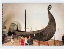 Postcard Oseberg Ship Viking Ships Museum Oslo Norway
