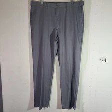 Haggar Cool 18 Pro Dress Pants Men's Sz 40x32 Classic Fit Slash Pockets