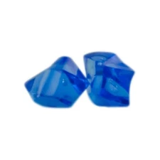Gemstone - Building Board - Sapphire - Plastic - Blue - Approx.