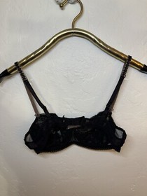 AUBADE LACE BRA 32C PARISIAN FRENCH LINGERIE PRACTICALLY NEW