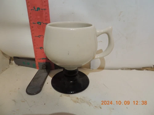 CARIBE CHINA, MADE IN PUERTO RICO IRISH COFFEE MUG - V-1 CODED FOR 1969