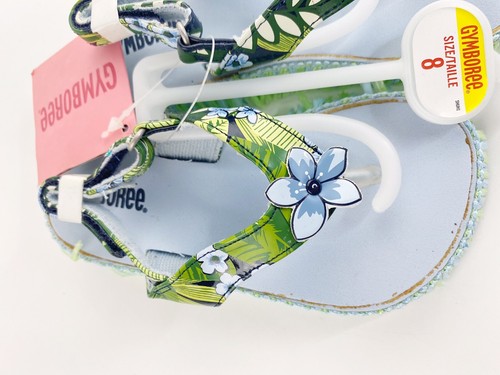 Sandalias Gymboree Vintage Costa Rica Bebé Niña Chanclas Zapatos Talla 08 Nuevo con Etiquetas - Imagen 10 de 11