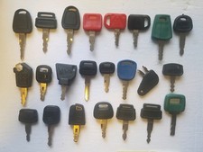 23 Heavy Equipment Construction Ignition Keys Key Set Heavy Equipment Keys