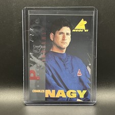 Charles Nagy 1997 Pinnacle Inside Diamond Edition Die Cut #105 Indians