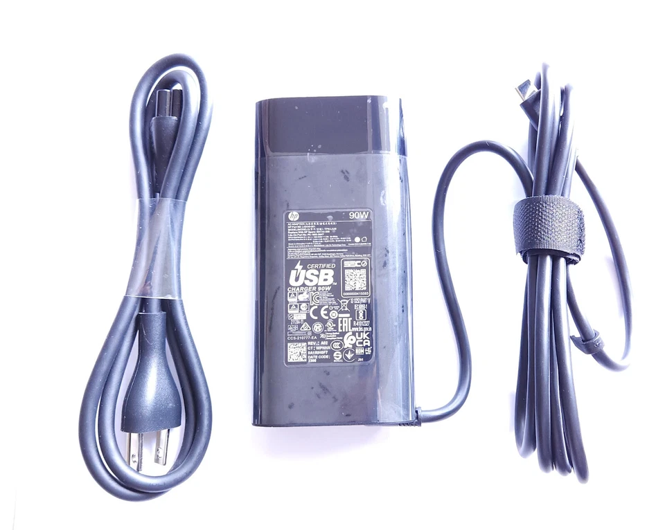 New Genuine  90W USB Type C AC Adapter For HP Spectre  L45440-001,904144-850 - Image 2 of 4