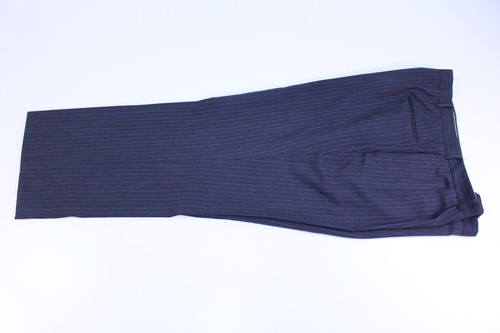 diBenedetto Hombres Traje Pantalones Conjunto Blazer Chaqueta 42R Vestido a Rayas 38x28 Plisado De Colección - Imagen 7 de 20