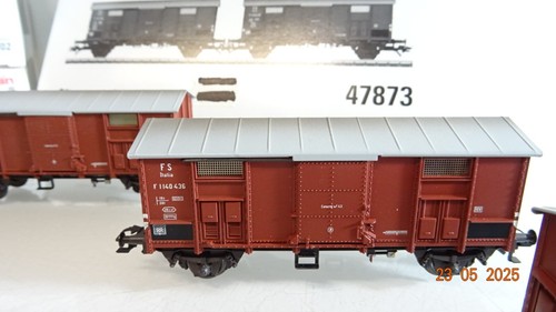Märklin H0 47873 Güterwagen-Set / Epoche III 3 tlg. der FS in OVP PR7989 - Bild 2 von 9