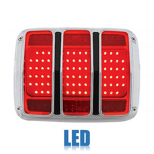 Conjunto de lentes de luz de freno con señal de giro trasera LED trasera Ford Mustang 1964-1966 - Imagen 1 de 4