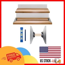 Durable Stair Tread Template with Level - 3.5" Compact Design for Precision Work