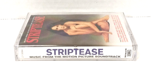 Striptease Soundtrack Cassette LP (1996 EMI) Demi Moore Blondie Joan Jett Sealed - Picture 2 of 6