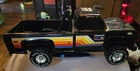 Tonka Vintage Pressed Steel Pickup Truck Black BFGoodrich Decals