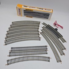 Vtg Bachmann Electric Trains Ho Gauge Track Set 12 Curve 2 Straight