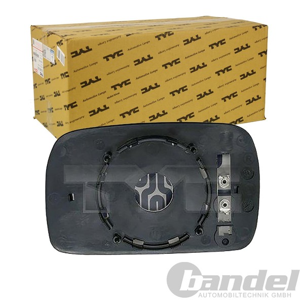 TYC Spiegelglas AsphÄRisch Beheizbar Links Passend FüR Skoda Felicia VW Polo-image