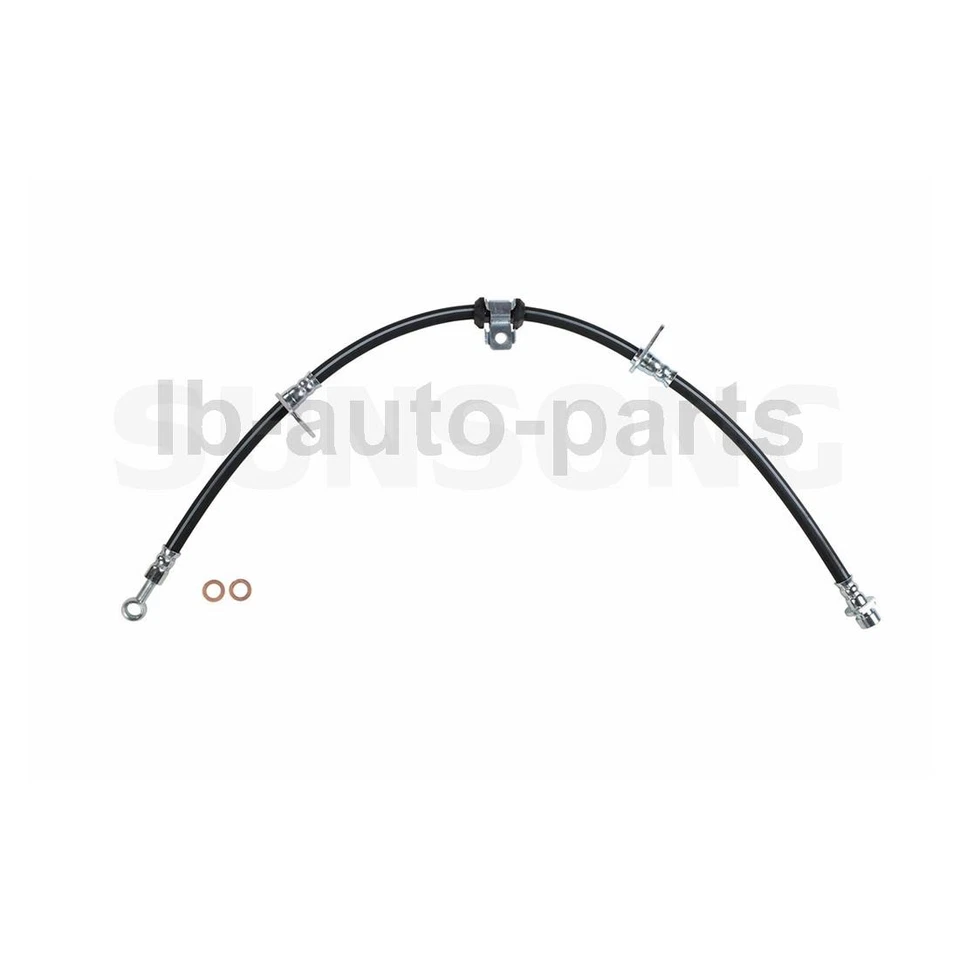 2X Mangueira de Linha de Freio Frontal Sunsong Para Honda Accord 1990 1991 1992 1993 1994 - Imagem 3 de 4