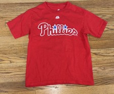 Philadelphia Phillies Ryan Howard 6 Majestic T-Shirt Youth Small
