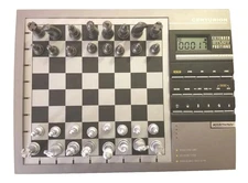 Electronic Chess BoardComputer Game K08 Saitek Kasparov Centurion 1998 Vtg