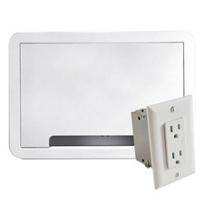 9" TV Media in-Wall with Power Supply Kit Ideal for Wall Mounted TVs
