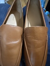 Madewell Women The Bennie Warm Coffee Loafer in Leather Sz 9.5