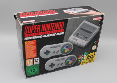 Super Nintendo Classic Mini SNES Konsole | 2 Controllern | SEHR GUT | OVP