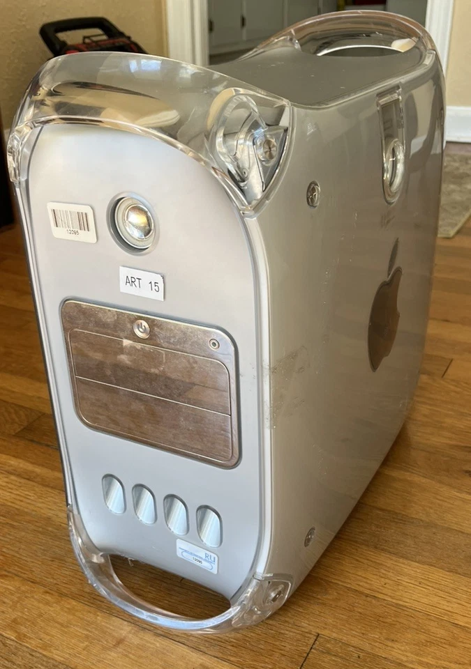 VINTAGE APPLE POWERMAC MIRROR DRIVE G4 1.25GHz 1GB RAM 80GB HD SYSTEM OS 10.4.11 - Image 2 of 4