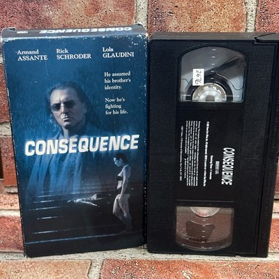 Consequence VHS Used Armand Assante Rick Schroder Lola Glaudini Thriller