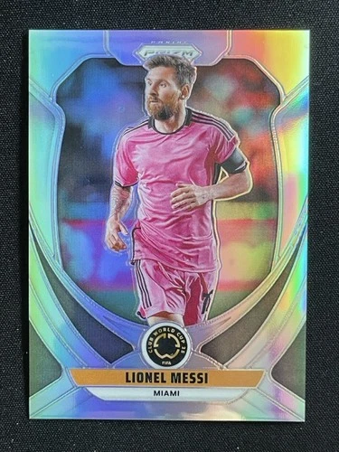 Lionel Messi 2025 Panini Prizm Fifa Club World Cup Silver Prizm Base #200 -cv4