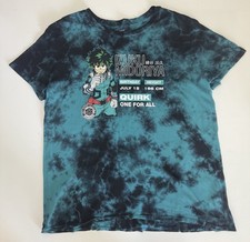 Funimation My Hero Academia Izuku Midoriya Tie-Dye Graphic T-Shirt Men's XL